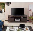 thumbnail image 5 of Furniture of America Umer Mid-Century Modern Brown 63-inch Multi-functional Storage TV Console by, 5 of 5