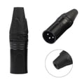 thumbnail image 3 of 10pcs DIY 3Pin XLR Adapter Socket XLR Aviation Connector (Male), 3 of 5