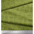 thumbnail image 3 of Soimoi Green Poly Georgette Fabric Geometric & Arrow African Print Sewing Fabric Yard 42 Inch Wide, 3 of 3