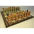 thumbnail image 5 of Train Chess Pieces Set W/ Mosaic Design Board 14" Steam vs Diesel Engine Trains, 5 of 8