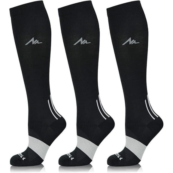 NEWZILL Medical Compression Socks for Women & Men Circulation 20-30 mmHg(Graduated Medical Compression), Best for Running Athletic Hiking Travel Flight Nurses