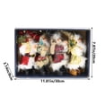 thumbnail image 3 of Ganfancp Adornos para El Árbol de Navidad Adornos Colgantes para El Árbol de Navidad Adornos Colgantes Papá Noel Muñeco de Nieve Reno Liquidación Ventas Hoy Ofertas Prime Set de Navidad X1, 3 of 6