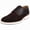 Brown Lizard, variant on LIBERTYZENO Mens Casual Shoes Textile And Suede Leather Lace-Up Oxford Casual Shoes For Mens Lava Gray 9.5