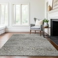 thumbnail image 6 of Addison Rugs Mayfield Washable Traditional Ornate Ash Rectangle Rug, 10' x 14', 6 of 6