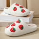 thumbnail image 4 of Teissuly Slippers For Women, A Pair Of Lazy Slippers Curly Cozy Flat Slide Slippers Comfy Soft Non-Slip House Shoes Indoor And Outdoor, Warm Gift Teissuly WER202311271165, 4 of 6