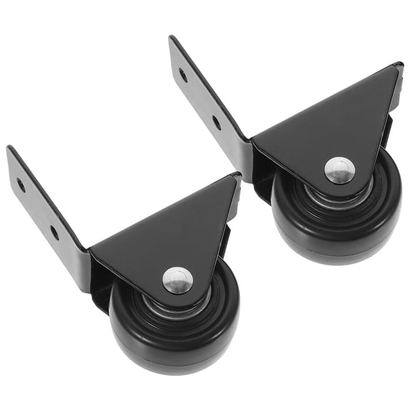 2-Pack Heavy Duty Industrial Casters for Furniture and Suitcases, Carrying Wheels Replacement Set