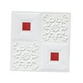 thumbnail image 3 of Adhesivos de pared 3D de ladrillo, adhesivos de espuma 3D para azulejos de pared, adhesivos decorativos suaves blanco rojo, 3 of 9