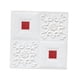 thumbnail image 3 of Panel de pared 3D estéreo, papel tapiz autoadhesivo para techo, panel de espuma para decoración del hogar blanco rojo, 3 of 9