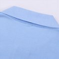 thumbnail image 4 of HCNTES Long Sleeve Polo Shirts For Boys Boys Shirt Little Big Boys' Long Sleeve Button Down Casual Dress Shirt(Light Blue,8-9 Years), 4 of 4