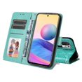 thumbnail image 2 of Funda tipo cartera GANGXUN para Xiaomi Poco M3 Pro 5G , diseño girasol, cuero PU, soporte, cierre magnético, tarjetero, 2 of 5