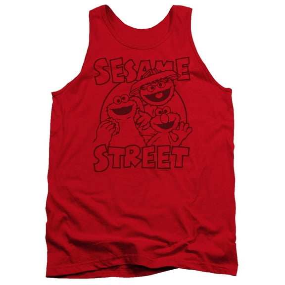 Sesame Street - Group Crunch - Tank Top - XX-Large
