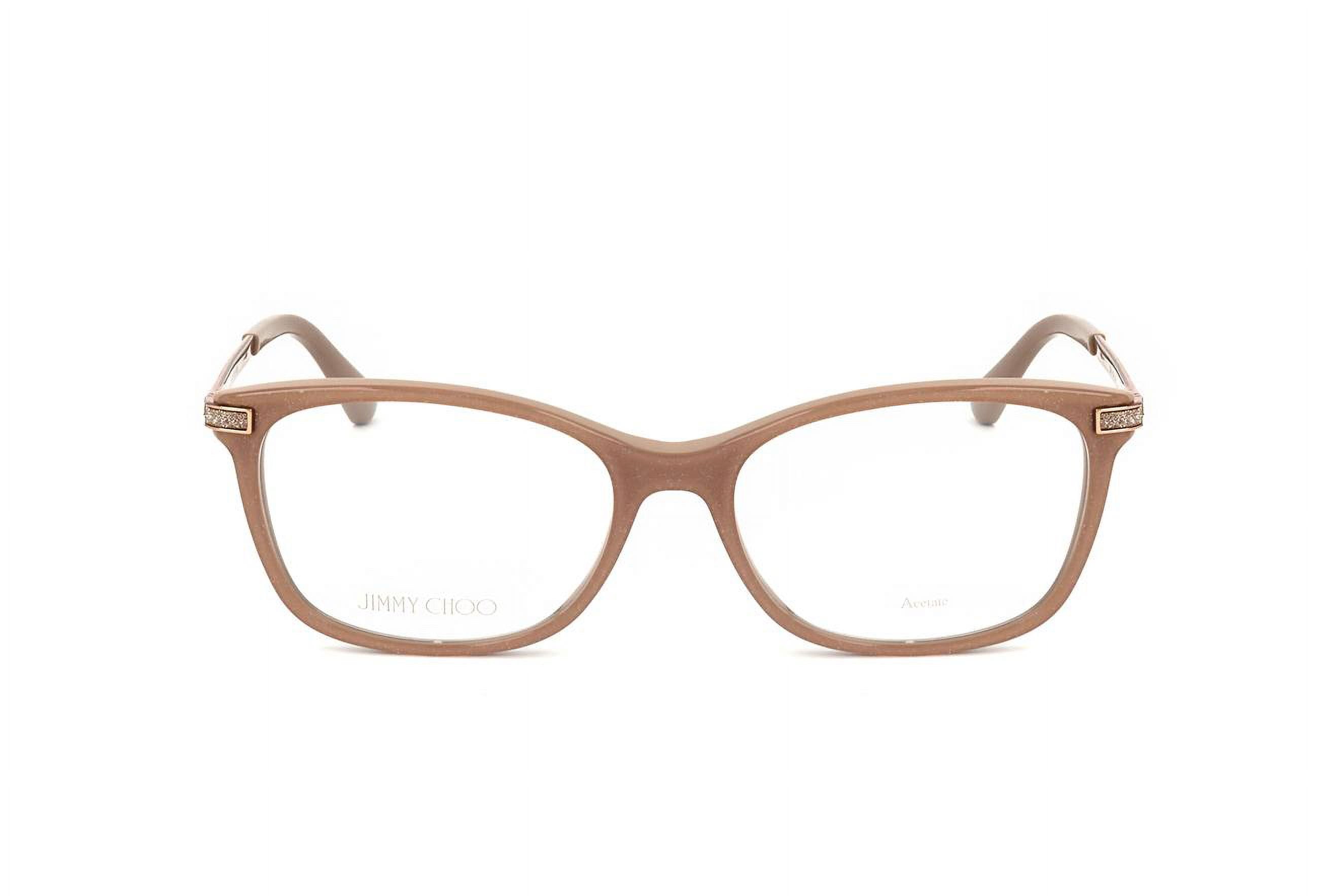 Jimmy Choo eyeglasses JC269 WOMAN 54/17/145 KON NUDE GLITTER