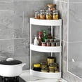 thumbnail image 6 of FEOLGEHLY 3-Tier Cat Paw Shelf Organizer, White Space Saving Storage Rack for Kitchen Countertop, Bathroom, Living Room, Bedroom, Multipurpose Freestanding Display Shelf, 6 of 7