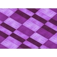 thumbnail image 1 of Ahgly Company Machine Washable Indoor Rectangle Transitional Heliotrope Purple Area Rugs, 6' x 9', 1 of 7