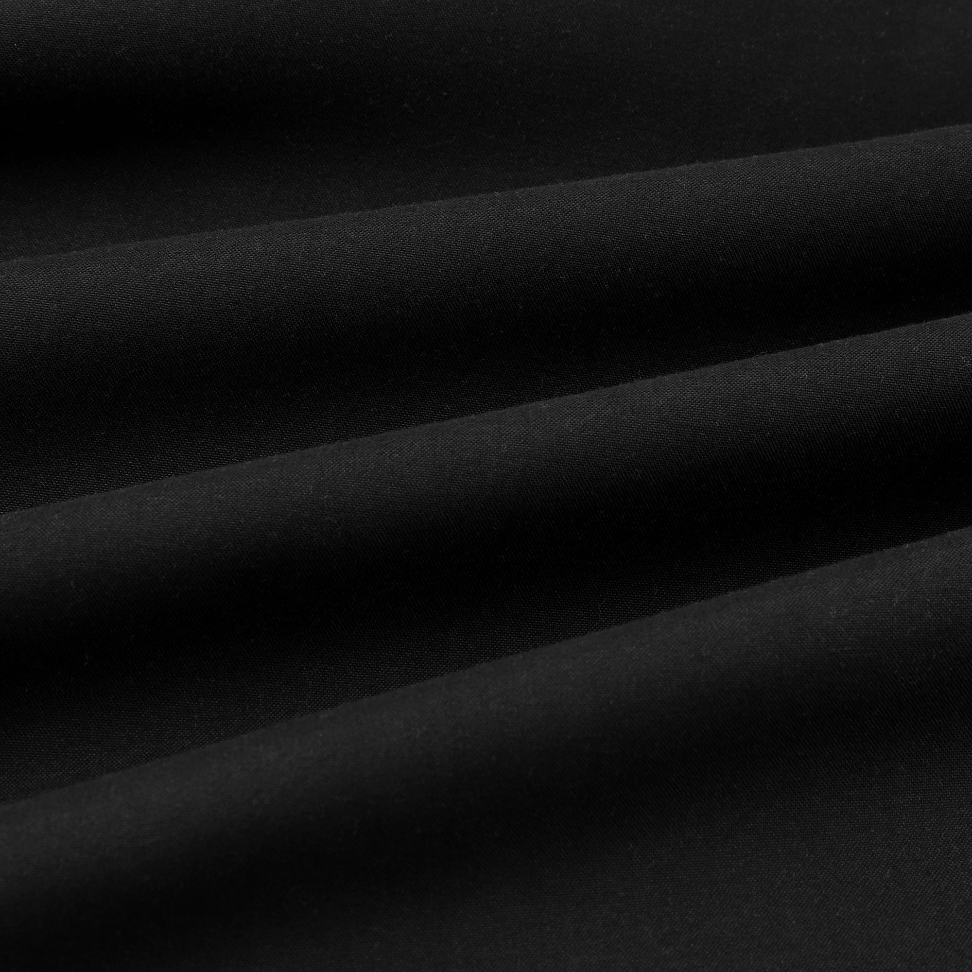 Unique Bargains Polyester Body Pillowcase with Envelop Closure Black 20"x48"