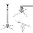 thumbnail image 2 of Soporte Universal para proyector BROBOTIX 573106, 10 kg, Color blanco. Brobotix 573106, 2 of 6
