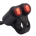 thumbnail image 1 of Interruptor de manillar de motocicleta de doble Control, 7/8 pulgadas, 22mm, 12V, botón impermeable, interruptor de faro, interruptor de luz antiniebla de freno, 1 of 5