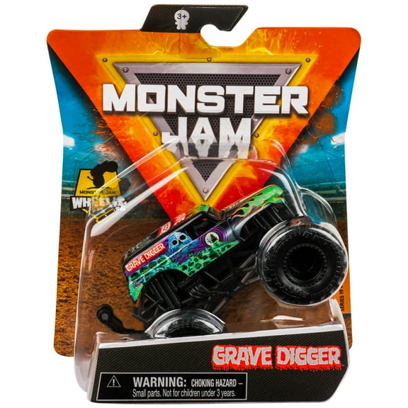 Monster Jam 1:64 Grave Digger Monster Truck, Spectre Series