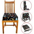 thumbnail image 4 of Silla de comedor infantil extraíble y lavable con asiento elevado (negro), 4 of 5