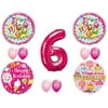 SHOPKINS 6th BIRTHDAY PARTY Balloons Decorations Supplies kit