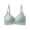 Green, variant on Wireless Minimal Support Everyday Bras - Women's Solid Color Sling Seamless Bra with Removable Pads Everyday Bras Green Xl