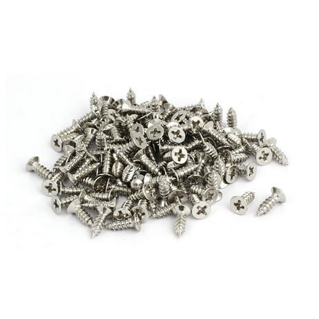 m4x12mm stainless steel phillips countersunk flat self tapping 100pcs m4x12mm stainless steel phillips countersunk flat self tapping 100pcs