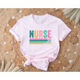 thumbnail image 3 of Retro Nurse T-shirt Sizes S-5XL, 3 of 5