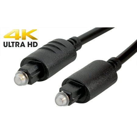 15FT Premium Digital Audio Optical Optic Fiber Cable Toslink SPDIF Cord 15 ft