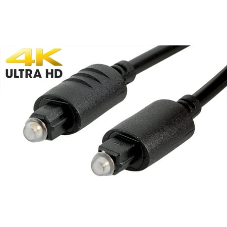 - 15FT Premium Digital Audio Optical Optic Fiber Cable Toslink SPDIF Cord 15 ft HD