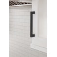 thumbnail image 2 of Amerock Composite 6-5/16 inch (160mm) Center-to-Center Matte Black Cabinet Pull, 25 Pack, 2 of 4