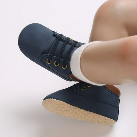 kakina CMSX Infant Baby Girls Boys Canvas Soft Sole Shoes Toddler Slip Newborn Casual Sneaker Boy s Flat Lazy Loafers Walkers Canvas Shoe 5(12)