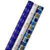 BRB Product _ Tree Of Life Hanukkah Wrapping Paper Bundle Gift 5JXW1734