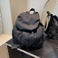 thumbnail image 5 of workcargo Women's Nylon Backpack, Black, Free Size - Lightweight Water-Resistant, Adjustable Straps, Roomy for School/Work/Travel with Pockets, 5 of 6