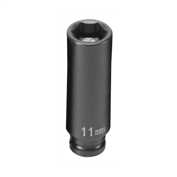 Grey Pneumatic 911MDG 1/4" Drive x 11mm Magnetic Deep