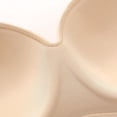 thumbnail image 5 of Breezora Women's Everyday Comfort Bra Wireless Soft Fabric Intimate Wear Seamless Design Breathable Essential Basic Wardrobe Piece Beige, 5 of 5