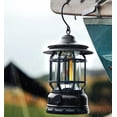 thumbnail image 4 of Clearhill Frame Decorative Table Lamp, 3 Modes LED Lights with Hooks, Dimmable, Vintage Style, Portable Waterproof Camping Light for Indoor/Outdoor Use, 4 of 9