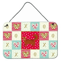 Carolines Treasures CK5716DS812 Somali Cat Love Wall or Door Hanging Prints 8x12 multicolor