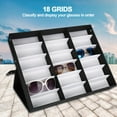 thumbnail image 4 of Glasses Storage Case, Soft Lining  Eyeglasses Display Case, Glasses For Home, 4 of 8