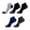 Colorful, variant on 5 Pairs Mens Ankle Running Socks, VLOOCKLW Breathable Fast-Dry Running & Gym Workout Socks Low Cut Cushioned Athletic Sports Socks