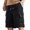 Black, variant on WEIee Cargo Men Shorts Work Shorts for Men Pockets Drawstring Shorts Solid Color Versatile Loose Fit Weekend Sports Workwear Pants Army Green L