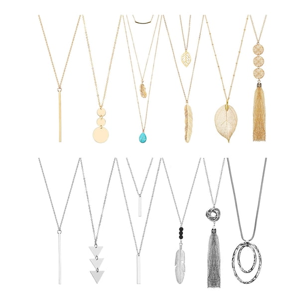 Sonducket Conjunto de collar de moda Collares de estilo simple universal para mujer Conjunto 1 Ropa, zapatos y accesorios Miscelánea conjunto 6 Sonducket AP009286-06