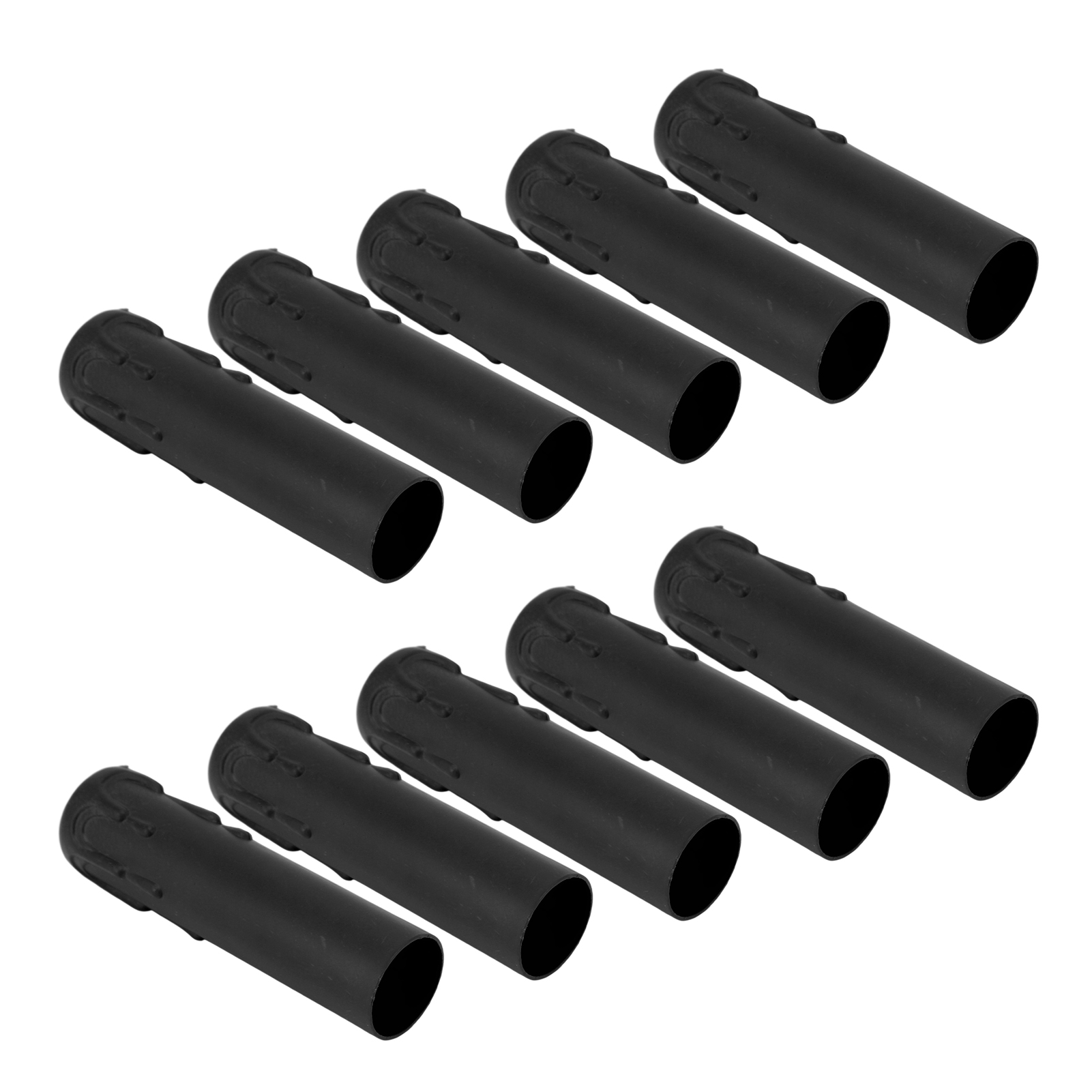 Uonlytech 6pcs Candle Light Socket Covers Iron Tall Candle Cover Drip Sleeves Candelabra Base Chandelier Lighting Fixture Socket Kit For E14 Candle 25x80mm White