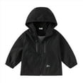 thumbnail image 2 of Zpanxa Kids 3-Layer Rain Jacket 2-12Y Hooded Windbreaker Waterproof Outdoor Coat with Pit Zips Moisture Wicking, 2 of 4
