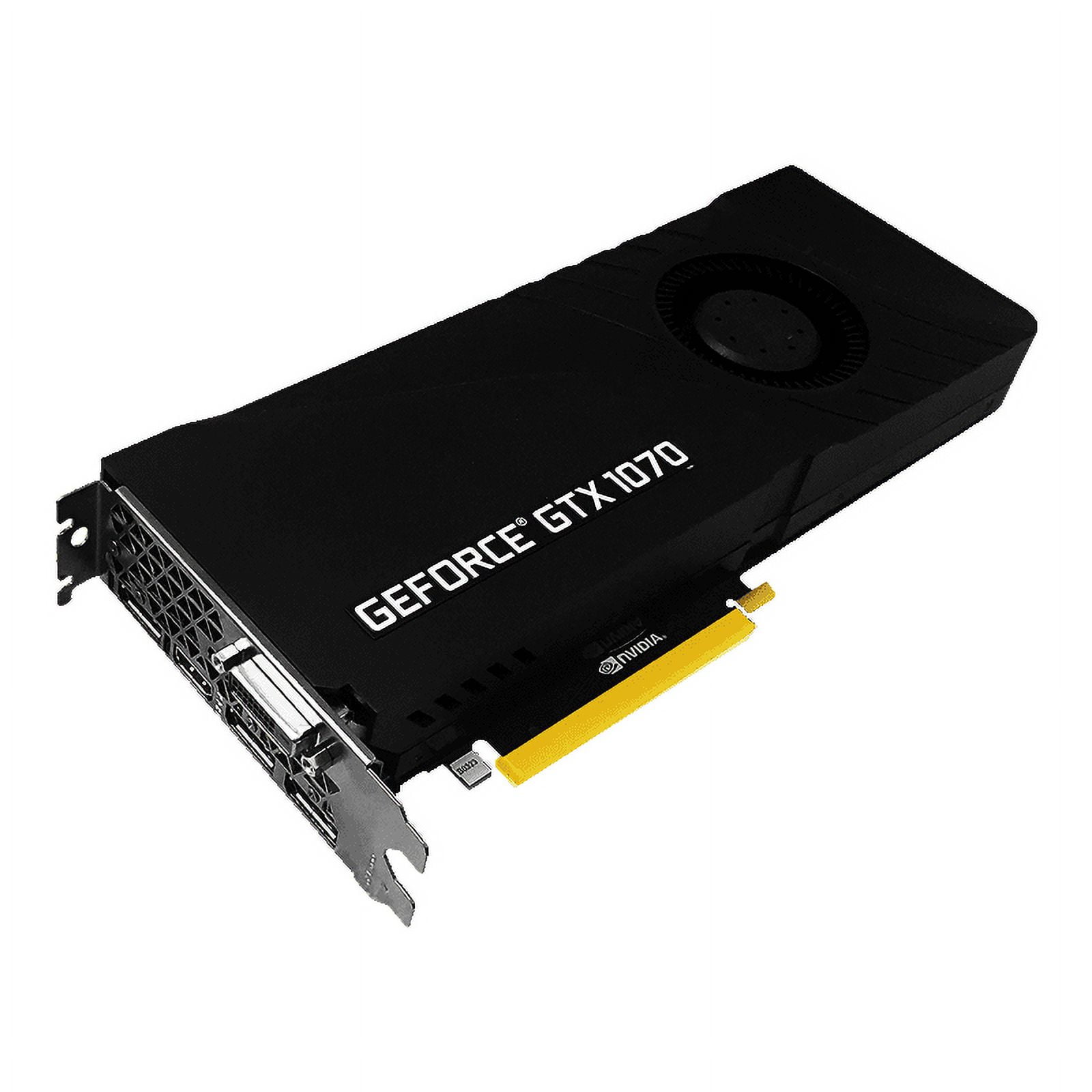 PNY GeForce GTX 1070 - Graphics card - GF GTX 1070 - 8 GB GDDR5 - PCIe 3.0 x16 - DVI, HDMI, 3 x DisplayPort