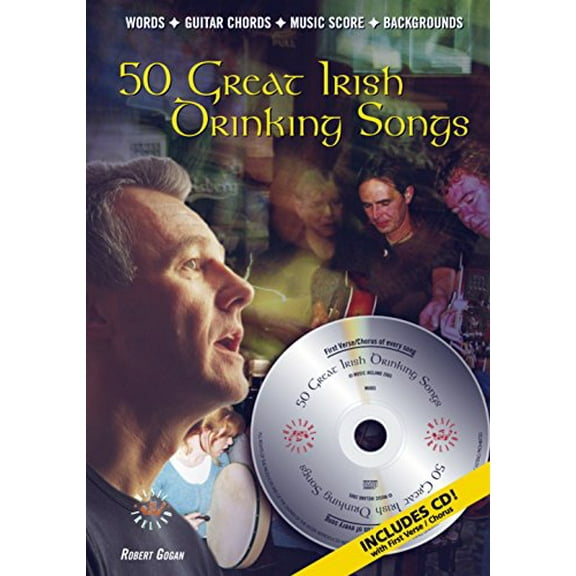 Pre-Owned 50 GREAT IRISH DRINKING SONGSBKCD (Paperback) 095320684X 9780953206841