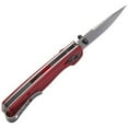 thumbnail image 2 of SOG Terminus XR Pocket Knife 3" Drop Point D2 Stonewashed Blade G-10 Handle Crimson, 2 of 2