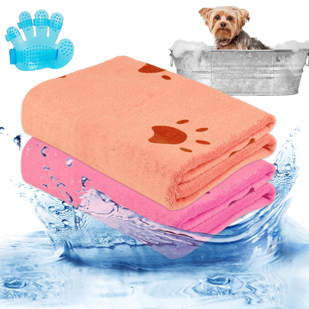 dog bath towel