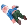 thumbnail image 4 of Drôle Ivre Gnomes Fée, Miniature Jardin Décoration Extérieure Accessoires Résine Artisanat Ivre Nain, 4 of 8