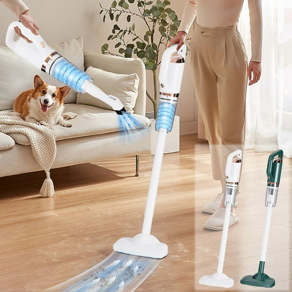 Handheld Vacuum Cleaner for Home and Car - Powerful 120W Cordless Vacuum with 8500PA Suction, 2000mAh Battery, Lightweight & Quiet