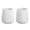 Marble White-2Pcs, variant on Marble Green 1Pc Ceramic Toothbrush Holder Bathroom Countertop Storage